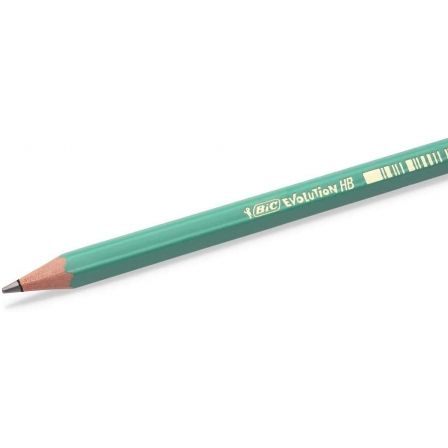 BIC Lápiz Evolution HB de Grafito (Set de 12) Verde